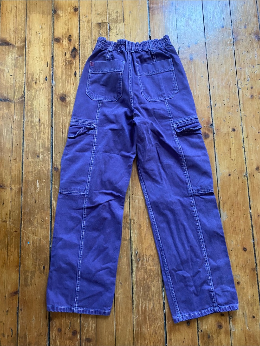 BDG Purple Cargo Pants - Picture 5 of 6